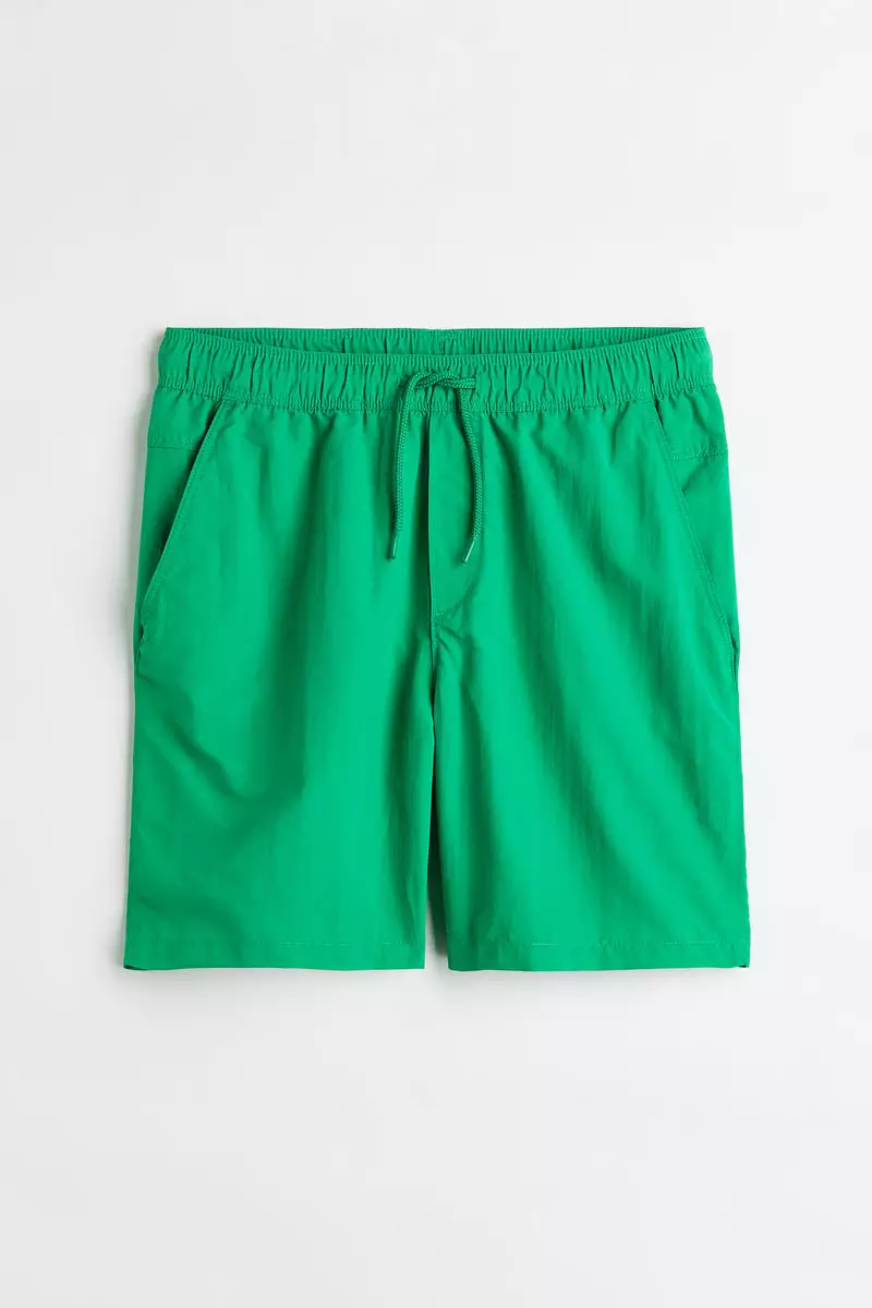 offer code Off H&MRelaxed Fit Nylon shorts