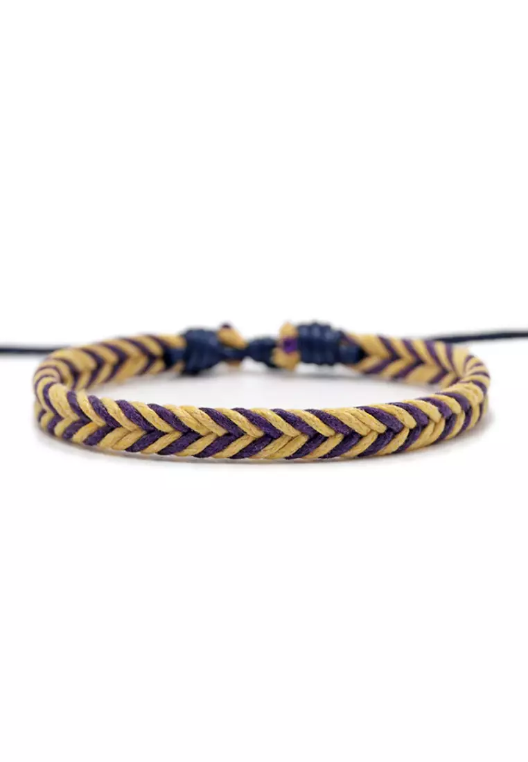 clearance code Off Kings CollectionCotton Woven Bracelet KJBR16221