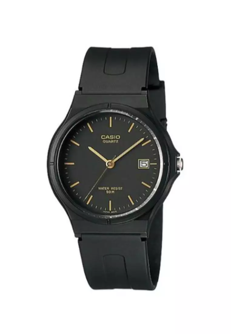 coupon code Off CasioMens Analog Watch MW-59-1EV Black Resin Band Watch for men