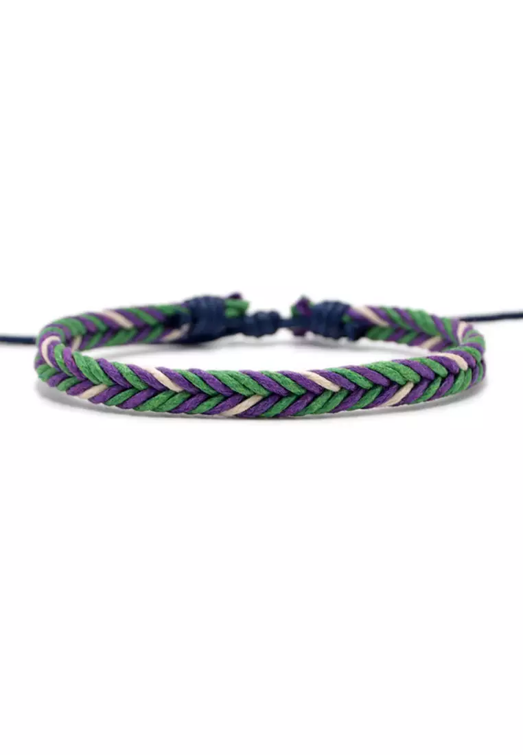 clearance sale coupon Off Kings CollectionCotton Woven Bracelet KJBR16131