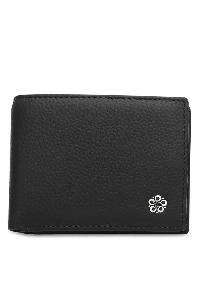 coupon code Off Wild ChannelMens Genuine Leather RFID Blocking Bi Fold Wallet