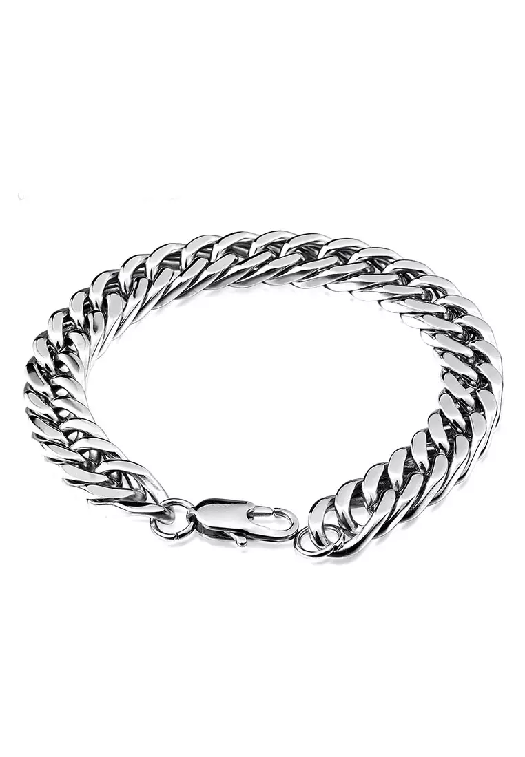 voucher code Off LYCKAJSC506-7mm17cm Snake Bone Bracelet