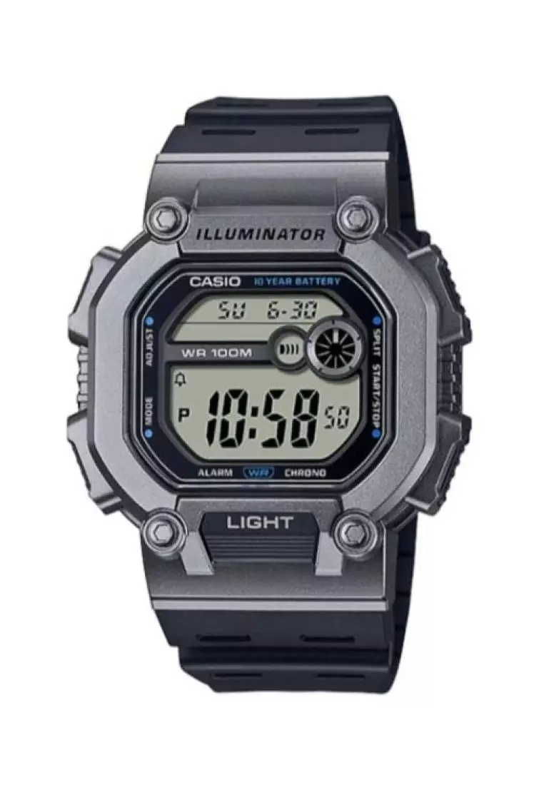 promo code Off CasioMens Digital W-737H-1A2V Black Resin Band Sport Watch