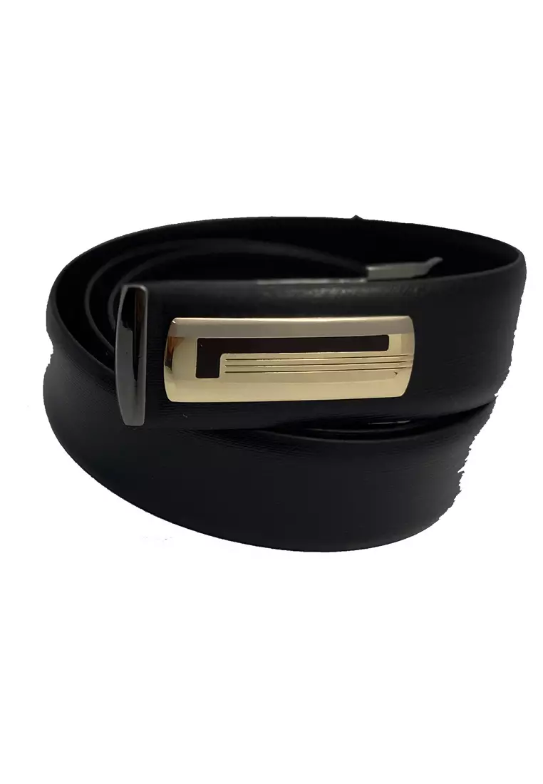 coupon Off OxhideLeather Belt Men - Luxury Designer Belt Exclusively Designed Buckles - Premium Quality Leather - Business Evening Designer Wear -LUX01 Black Belt - Oxhide