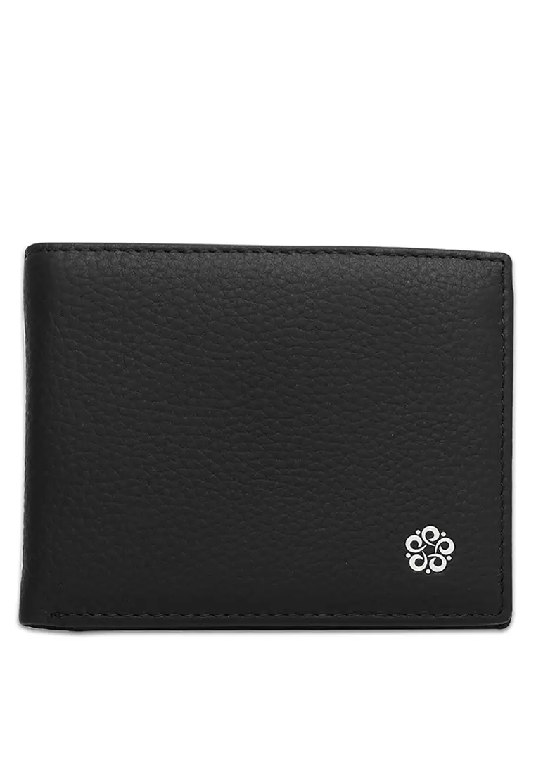 coupon Off Wild ChannelMens Genuine Leather RFID Blocking Bi Fold Wallet