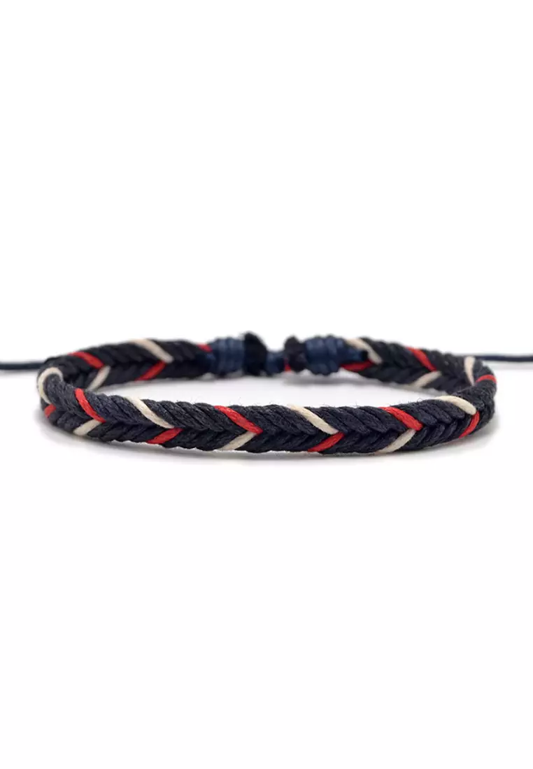 promo coupon Off Kings CollectionCotton Woven Bracelet KJBR16220