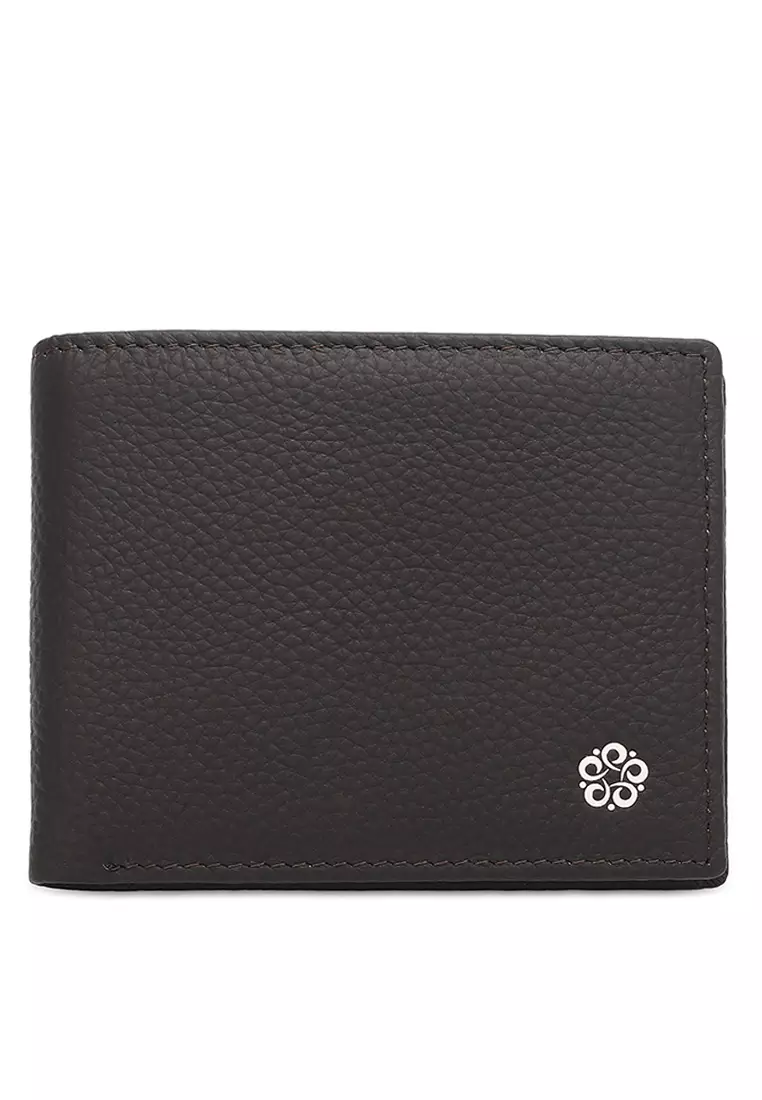 coupon Off Wild ChannelMens Genuine Leather RFID Blocking Bi Fold Wallet