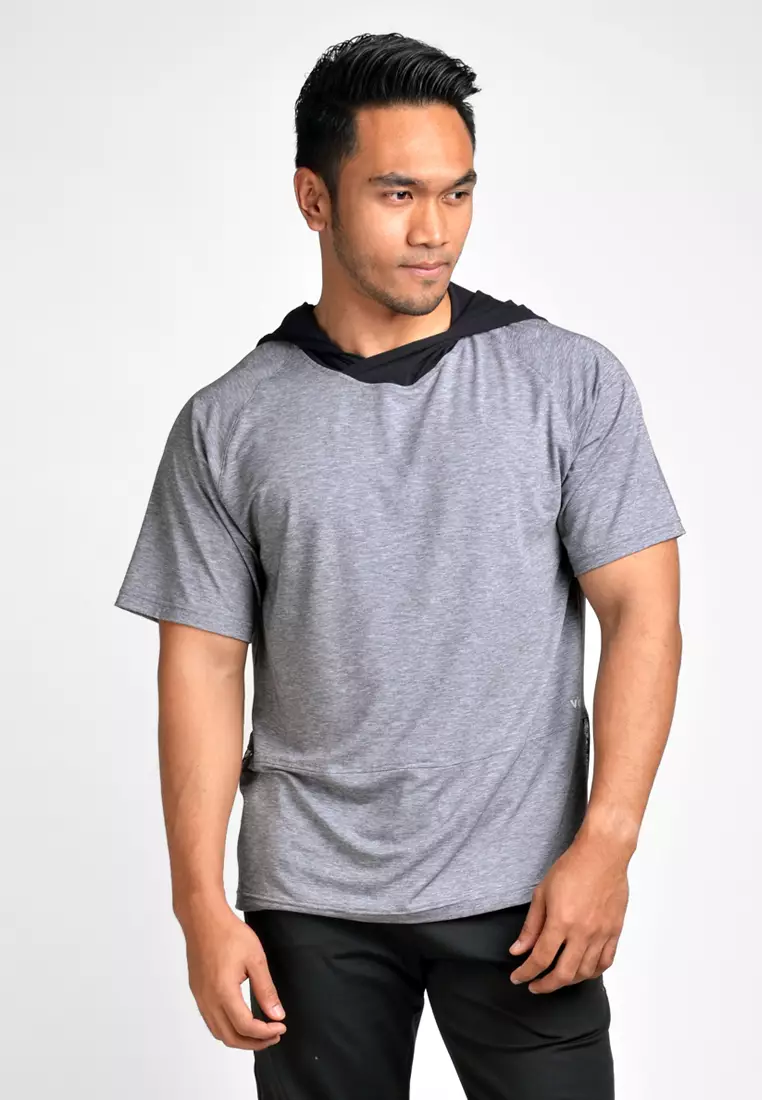 coupon Off ViQViQ Men Short Sleeve Hoodie