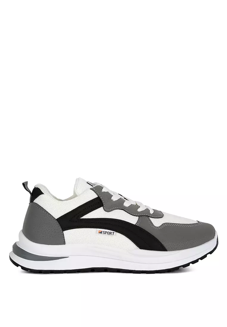 coupon code Off London RagGrey Faux Suede Active Sneakers