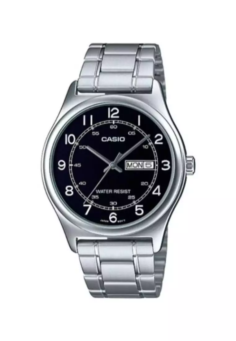 coupon Off CasioMens Analog MTP-V006D-1B2 Stainless Steel Band Casual Watch